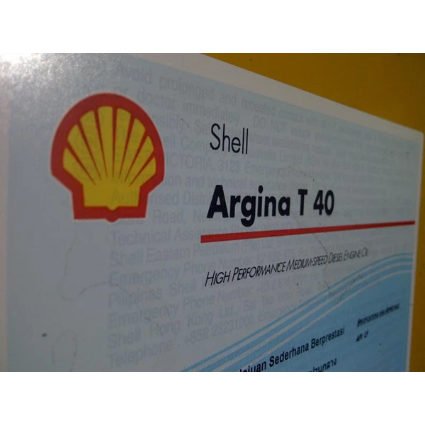 Shell Argina S 40 209L Drum Industri Industrial Oil
