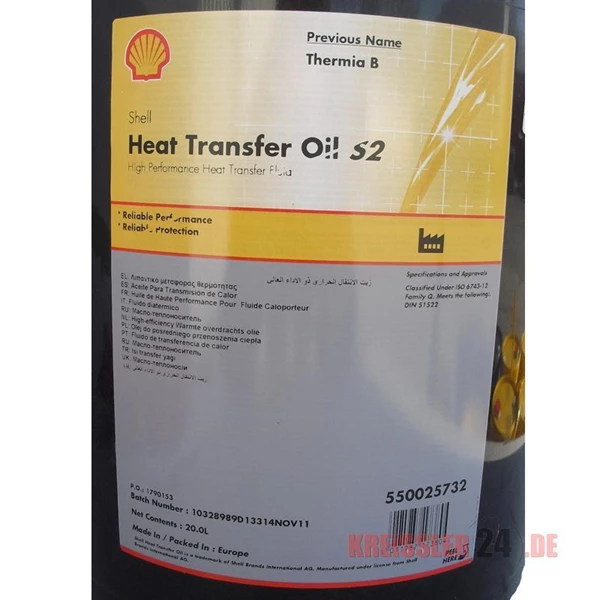 Shell Heat Transfer S2 oil