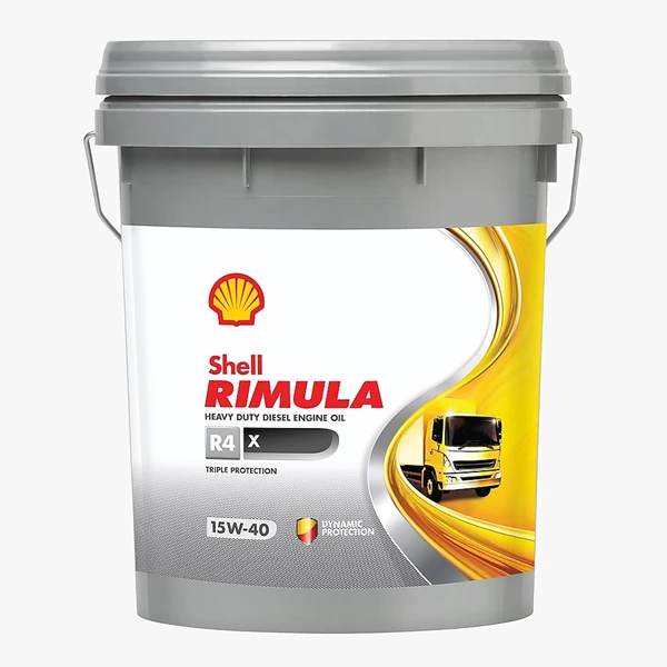 Shell Rimula R4 X 15W-40 CI4 . Diesel Oil